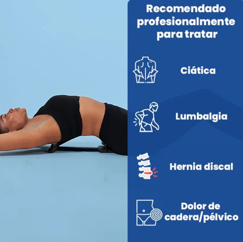 Corrector Lumbar y Estirador de Columna
