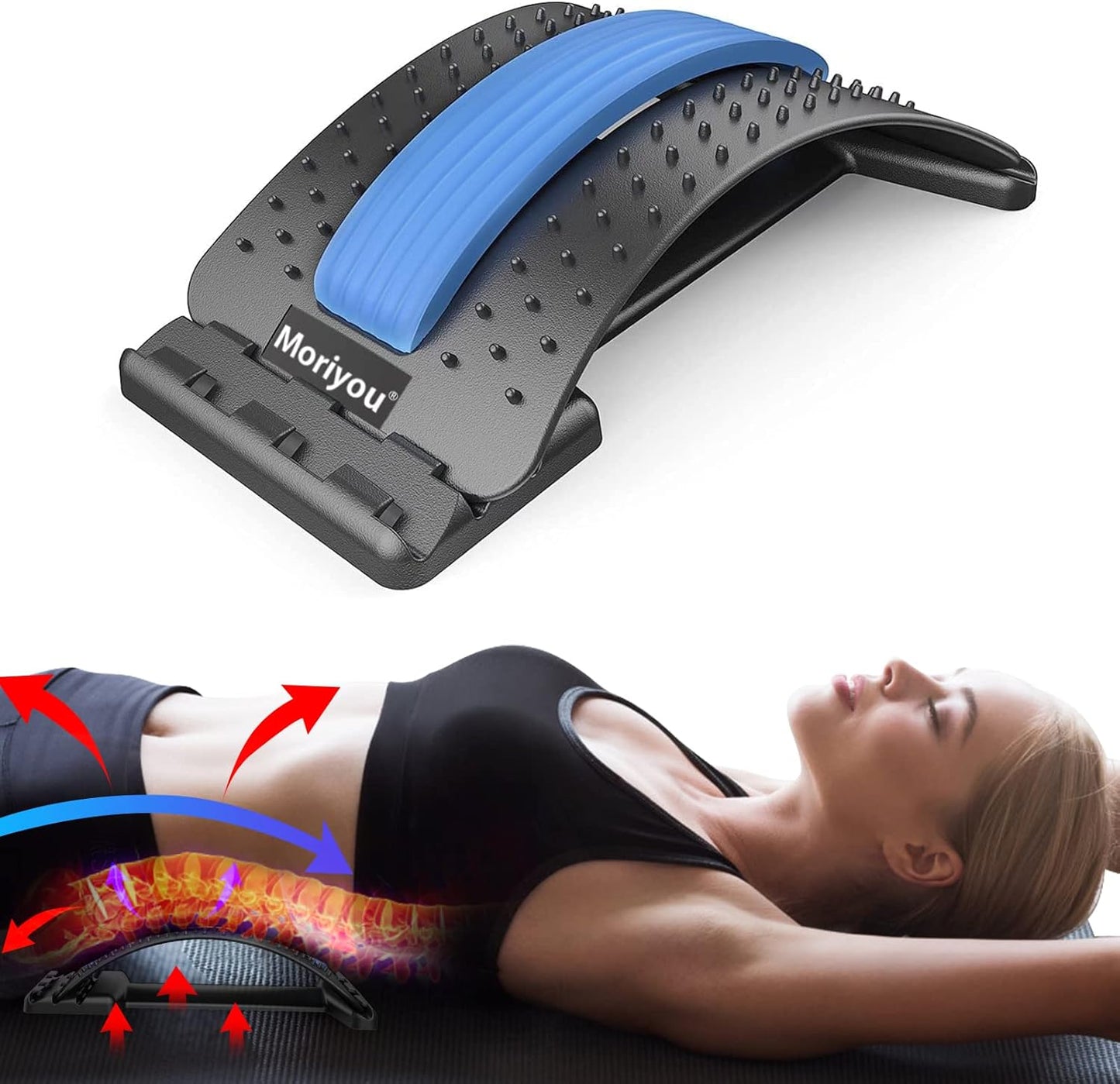 Corrector Lumbar y Estirador de Columna