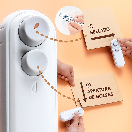 Sellador de bolsas portatil
